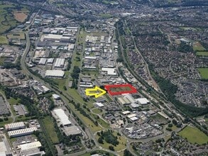 Bennett St, Bridgend, MGN - Aerial map view