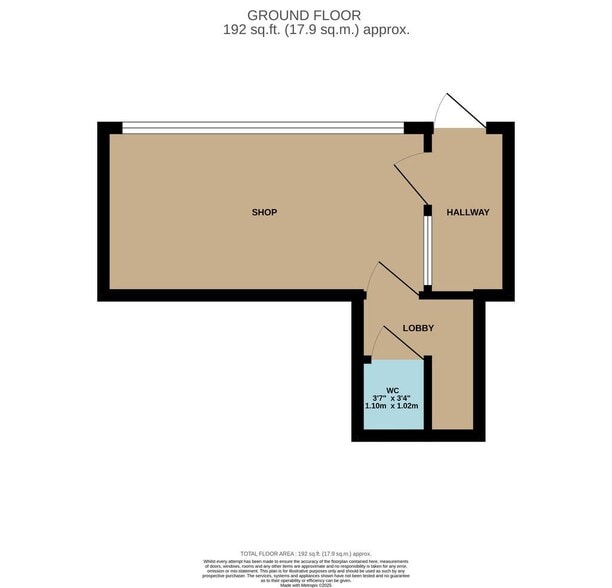 2 South Cliff Rd, Bridlington to rent - Floor Plan - Image 2 of 2