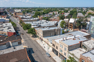 2345 N Milwaukee Ave, Chicago, IL - aerial  map view