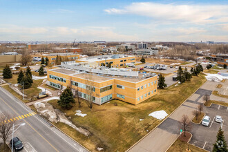 7210-7220 Rue Frederick-Banting, Saint-Laurent, QC - aerial  map view