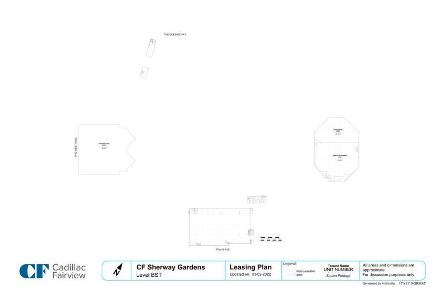 25 The West Mall, Toronto, ON for rent - Site Plan - Image 1 of 1