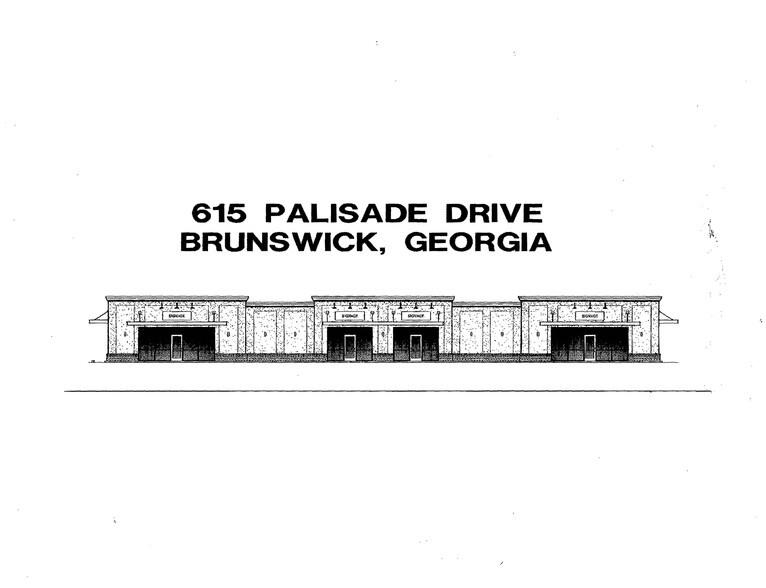 615-621 Palisade Dr, Brunswick, GA for rent - Building Photo - Image 1 of 2