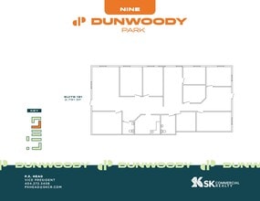 1 Dunwoody Park, Atlanta, GA to rent Site Plan- Image 1 of 1