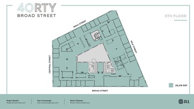 40 Broad St, Boston, MA for rent Site Plan- Image 1 of 1