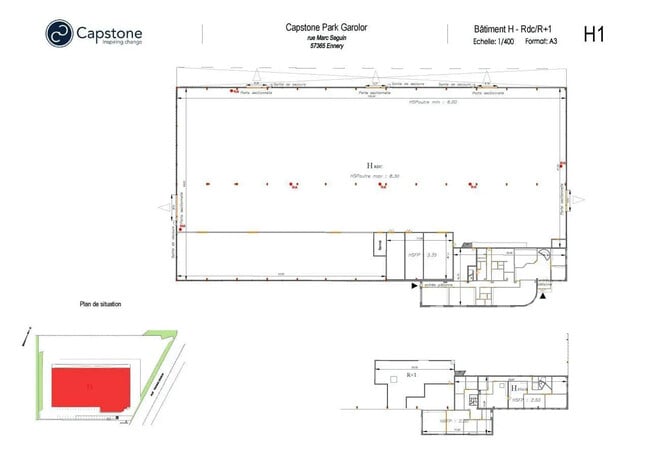Location Local d'activités 5 890 m²