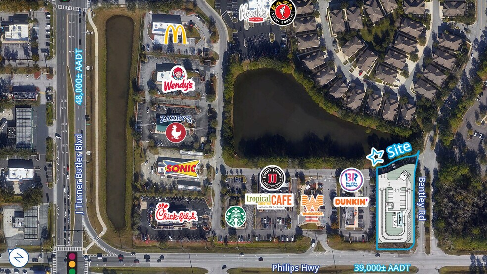 US 1, Jacksonville, FL for sale - Aerial - Image 1 of 2