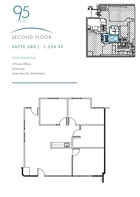 95 S Market St, San Jose, CA to rent Floor Plan- Image 1 of 1
