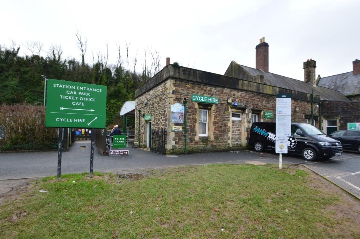 THE RAILWAY STATION, BARNSTAPLE, Sticklepath for sale Primary Photo- Image 1 of 9
