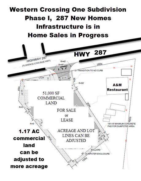 455 AZ-287 Hwy, Florence, AZ for rent - Plat Map - Image 2 of 5