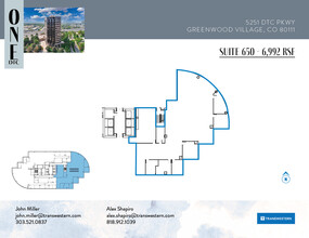 5251 Dtc Pky, Greenwood Village, CO for rent Floor Plan- Image 1 of 2