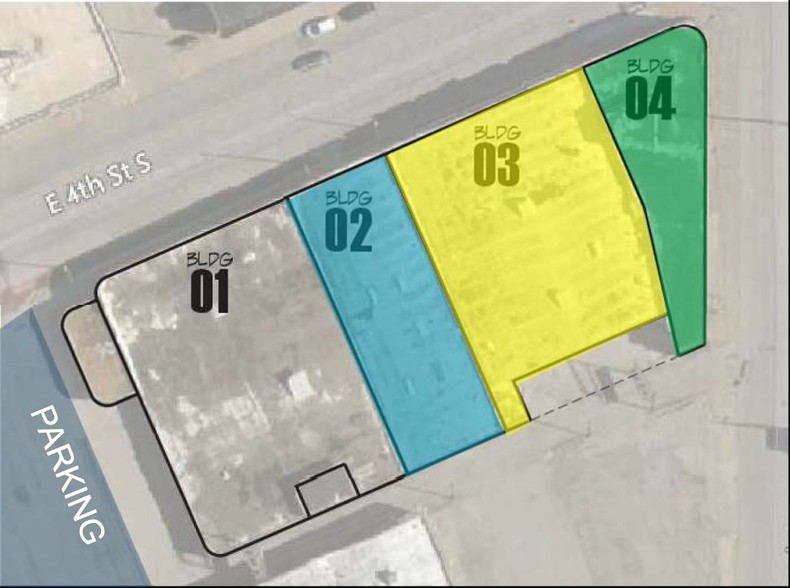 600-624 E 4th St, Tulsa, OK for rent - Plat Map - Image 2 of 28