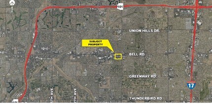 5260 W Phelps Rd, Glendale, AZ - AERIAL map view