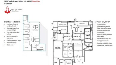 7270 Trade St, San Diego, CA for rent Floor Plan- Image 1 of 1