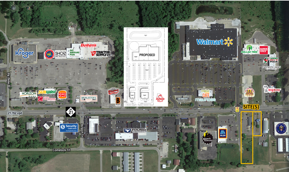 1660 E Main St, Owosso, MI for rent - Site Plan - Image 1 of 1