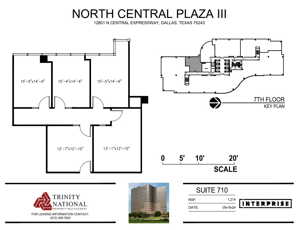 12801 N Central Expy, Dallas, TX to rent Floor Plan- Image 1 of 1
