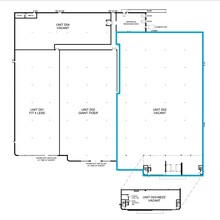 1111-1321 Barton St, Hamilton, ON for rent Floor Plan- Image 1 of 3