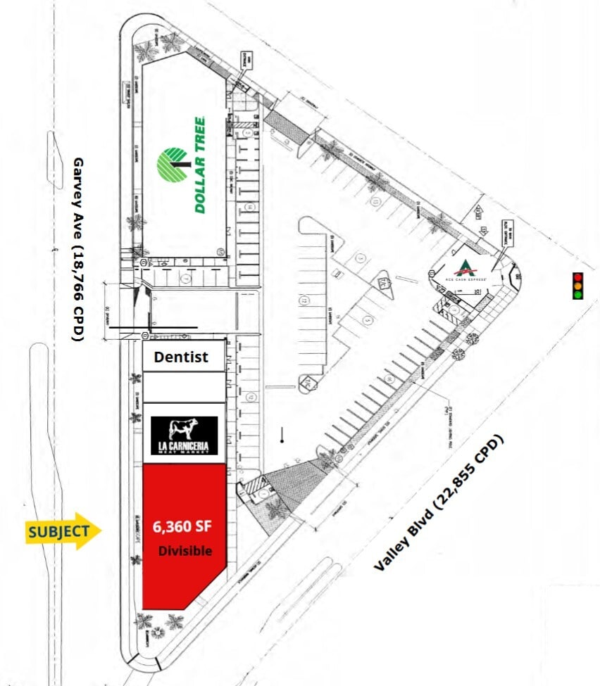 11906 Valley Blvd, El Monte, CA to rent Floor Plan- Image 1 of 1