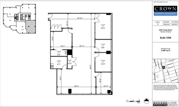 5255 Yonge St, Toronto, ON for rent Floor Plan- Image 1 of 1