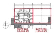 Ste 202/208 Floor Plan