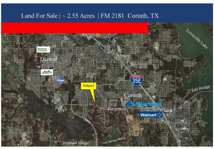 FM 2181, Corinth, TX for sale - Building Photo - Image 1 of 1