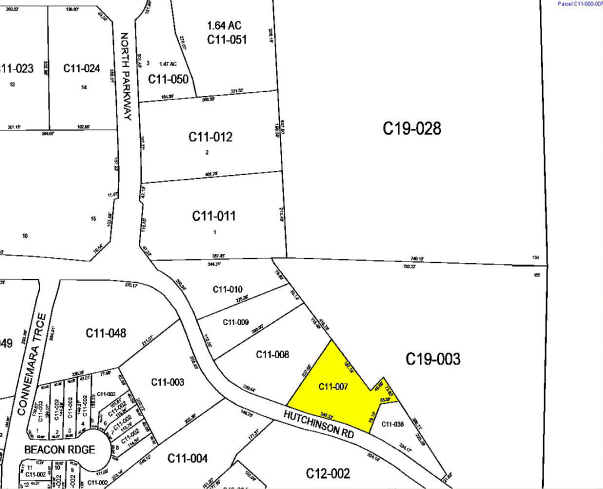 3615 Hutchinson Rd, Cumming, GA for sale - Plat Map - Image 1 of 1