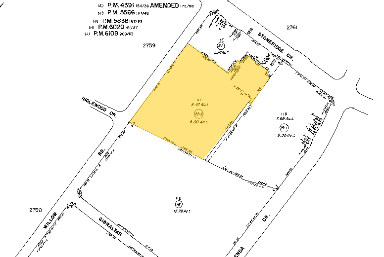 4511 Willow Rd, Pleasanton, CA for rent - Plat Map - Image 2 of 4