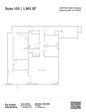 2000 Riverside Pky, Lawrenceville, GA for rent Floor Plan- Image 2 of 2