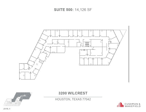 3200 Wilcrest Dr, Houston, TX to rent Floor Plan- Image 1 of 1