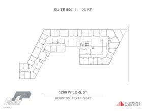 3200 Wilcrest Dr, Houston, TX to rent Floor Plan- Image 1 of 1