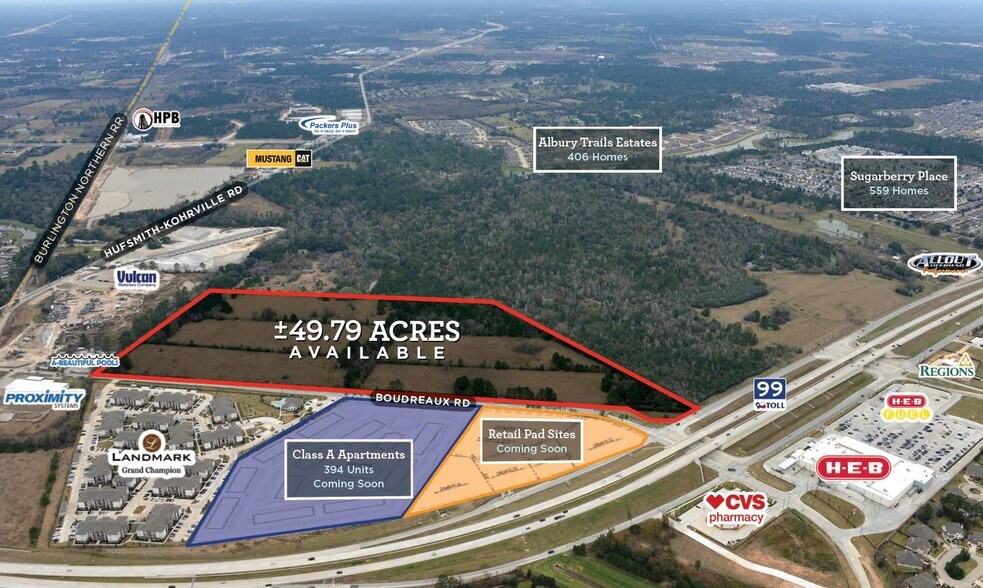 Grand Parkway & Boudreaux Rd, Tomball 77375 UK