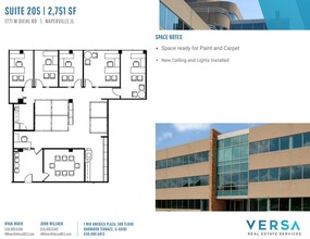 1751-1771 W Diehl Rd, Naperville, IL for rent Floor Plan- Image 1 of 2