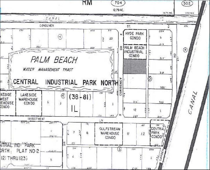 8360 Currency Dr, Riviera Beach, FL for rent - Plat Map - Image 2 of 4