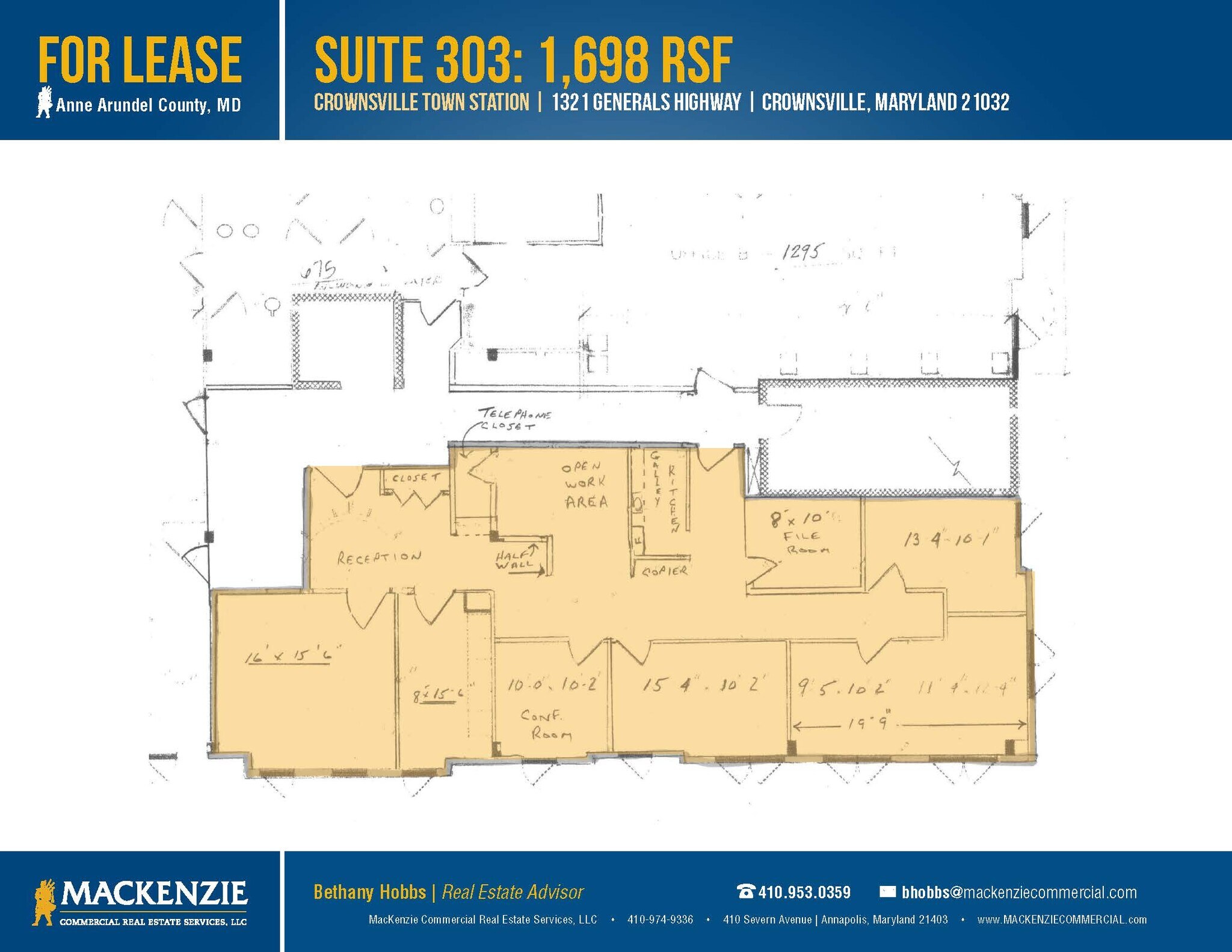 1321 Generals Highway, Crownsville 21032 Crownsville Town Station