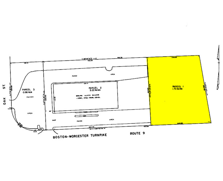 415 Boston Tpke, Shrewsbury, MA for rent - Plat Map - Image 2 of 28