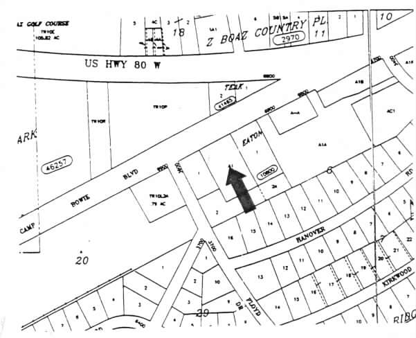 6785 Camp Bowie Blvd, Fort Worth, TX for rent - Plat Map - Image 2 of 2