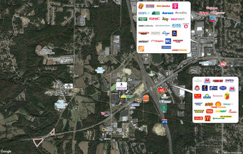 3760 Fulton Mill Rd, Macon-Bibb, GA - aerial  map view