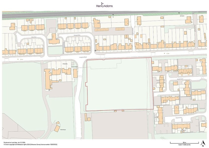 Land at Kingsham Rd, Chichester for sale - Site Plan - Image 2 of 2
