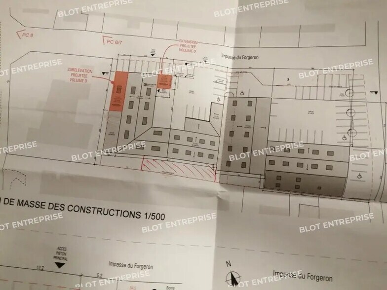 Office in Saint-Herblain to rent - Site Plan - Image 2 of 8