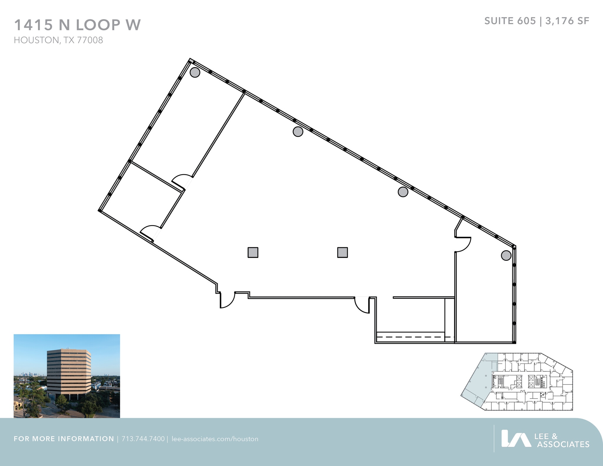 1415 North Loop W, Houston, TX to rent Floor Plan- Image 1 of 1
