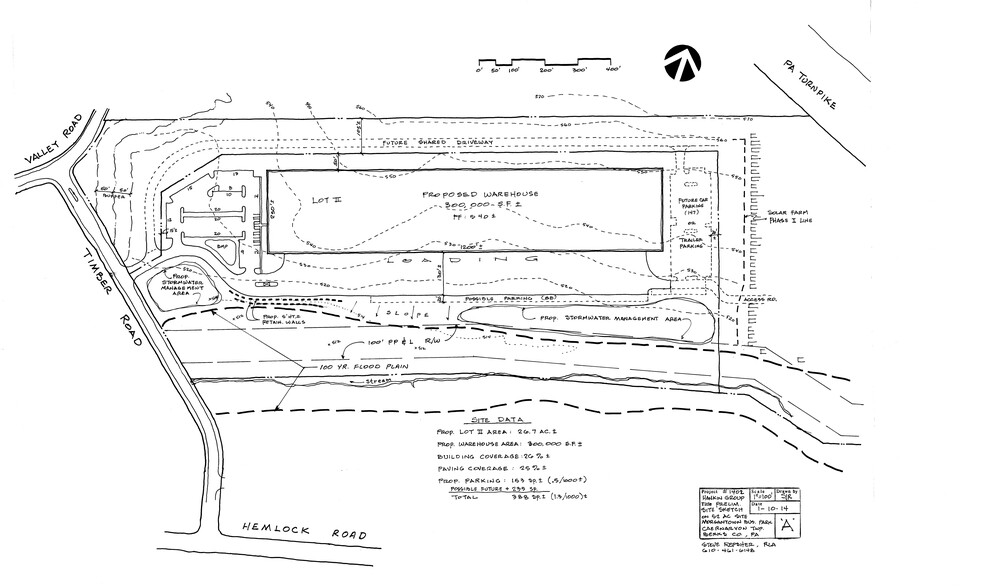 Valley & Timber Rd, Morgantown, PA for rent - Site Plan - Image 3 of 5