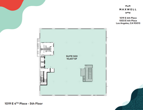 1019 E 4th Pl, Los Angeles, CA for rent Floor Plan- Image 1 of 1