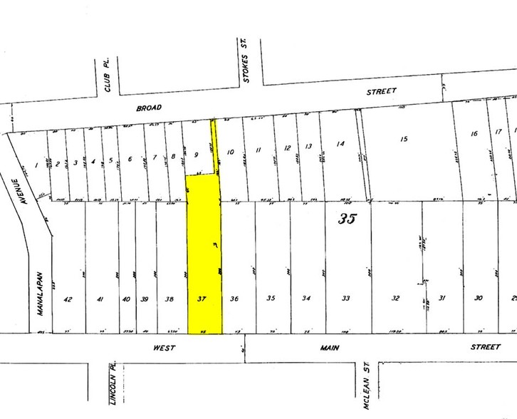 71 W Main St, Freehold, NJ for sale - Plat Map - Image 1 of 1