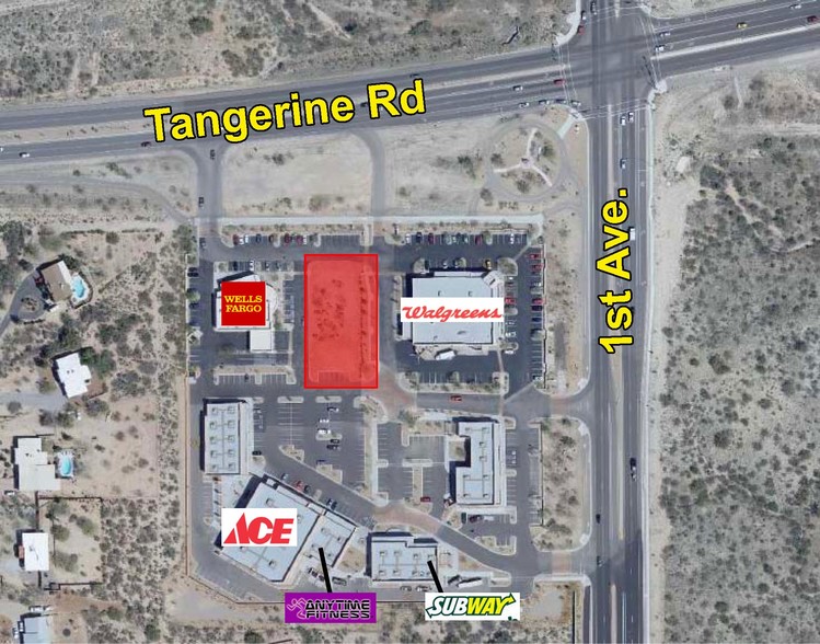 500 E Tangerine Rd, Tucson, AZ for rent - Aerial - Image 2 of 2