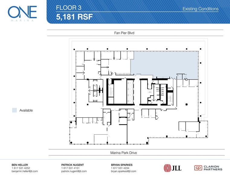 1 Marina Park Dr, Boston, MA for rent - Site Plan - Image 2 of 2