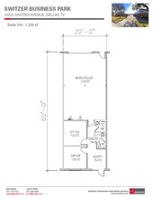 10930 Switzer Ave, Dallas, TX for rent Floor Plan- Image 1 of 1