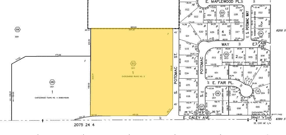 13531 E Caley Ave, Englewood, CO for sale - Plat Map - Image 2 of 17