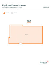 100 Physicians Way, Lebanon, TN for rent Floor Plan- Image 1 of 8