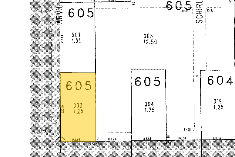 Arville St, Las Vegas, NV for sale - Plat Map - Image 1 of 2