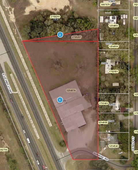 2809 Sunrise Rd, Lady Lake, FL for sale - Aerial - Image 1 of 1