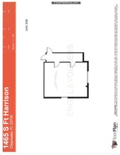 1465 S Fort Harrison Ave, Clearwater, FL for rent Site Plan- Image 2 of 2